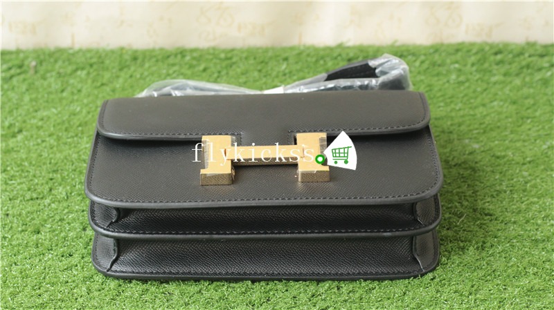 Hermes Black Shoulder Bag 24inches